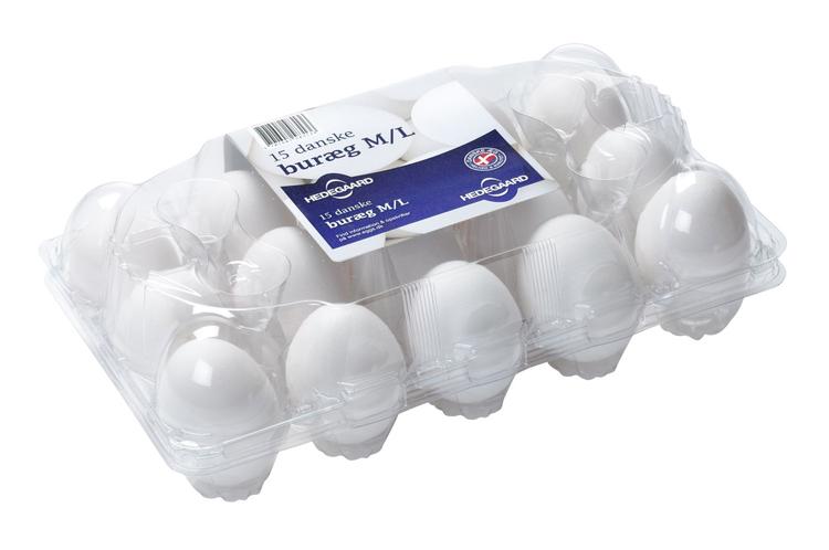 buræg. Salmonella kan godt overleve pasteurering, så selv pasteuriserede æggeblommer og hvider blev trukket tilbage. Men også som her almindelige buræg. 