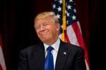 Soloshow. I nat behøvede Donald Trump ikke at være nervøs for kritiske spørgsmål. 