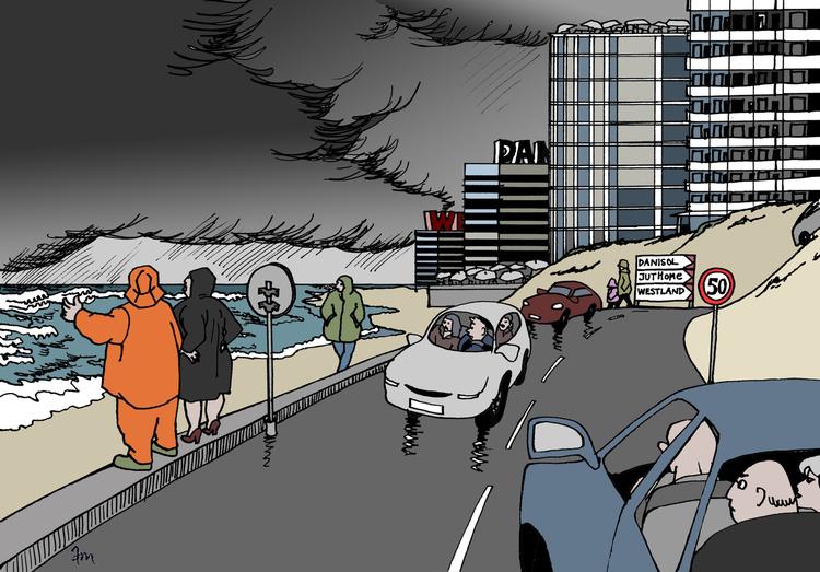 Tegning. Anne-Marie Steen Petersen 