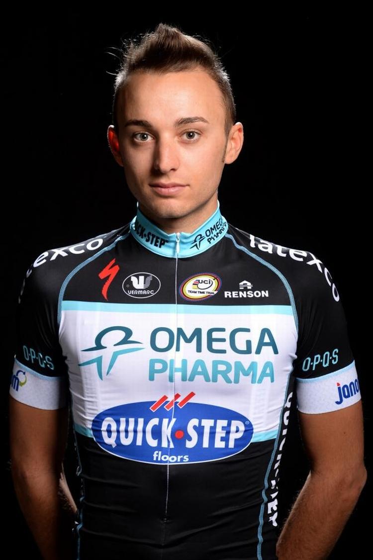 slagsbror. Gianluca Brambilla tog fusen på feltet med en solosatsning på Mallorca. 