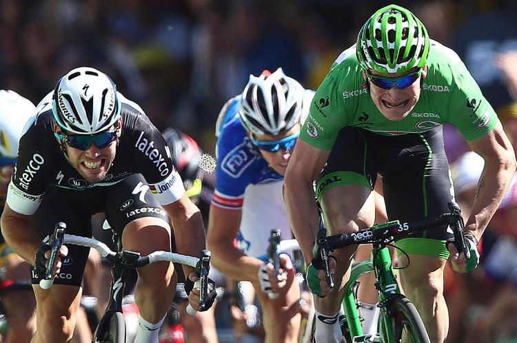 spurtkanon. Andre Greipel skulle ikke bruge lang tid af den nye sæson for at vise talenterne som afslutter. 