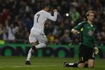 Hattrickhelt. Cristiano Ronaldo scorede tre mål i Real Madrids sejr mod Espanyol. 