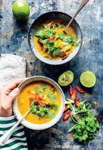 Suppe. Denne hjertevarmende suppe kan lune på selv den koldeste dag i januar. 