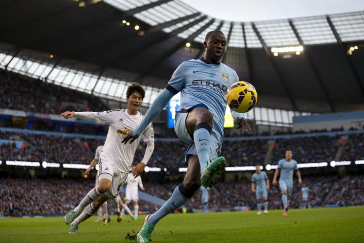 selvtillid. Manchester Citys Yaya Toure har ikke leveret et så markant aftryk for holdet, som han gjorde i sidste sæson. Men formen er opadgående. 