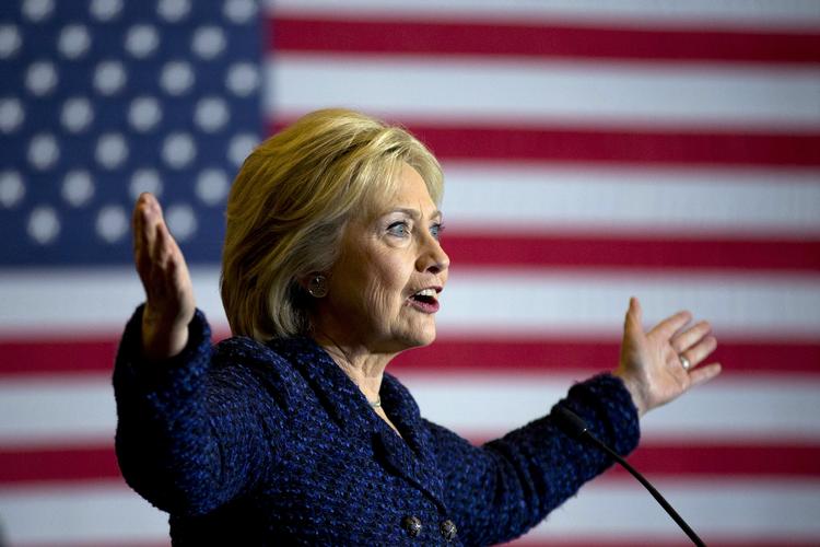 Nomineret. Står det til vælgerne i Iowa, så skal Hillary Clinton repræsentere Demokraterne i kampen om at blive den næste præsident i USA. 