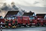 Eksplosionsfare. Beboere i en radius af 1 kilometer fra branden på Fredericia Havn blev evakueret natten til torsdag. 