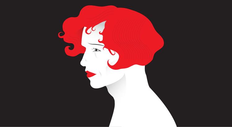 Trans. I filmen 'Den danske pige' fortolker Hollywood-stjernen Eddie Redmayne 1920’ernes danske transkvinde Lili Elbe. Illustration: Aslak Elias Kelkka 