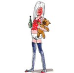 Tegning. Mette Dreyer 