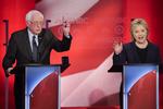 DEM 2016 Debate Sanders Clinton