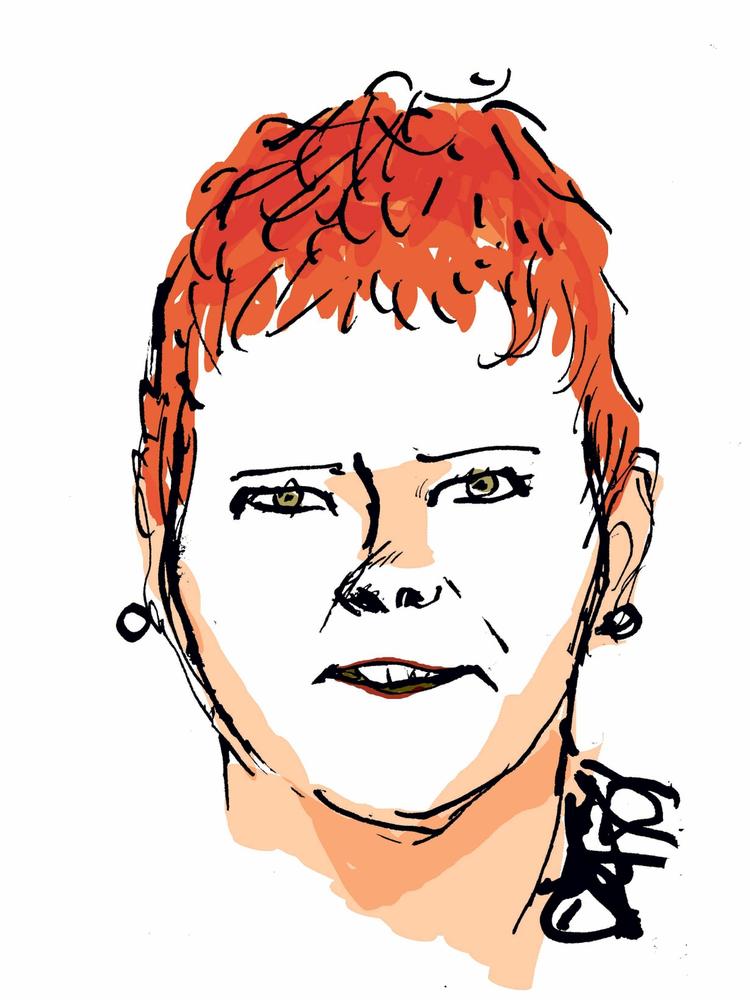 Tegning. Mette Dreyer 