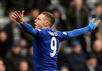 etter. Jamie Vardy er nummer 1 på topscorerlisten i Premier League med 18 fuldtræffere. 