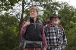 GÅTUR. I filmen 'A Walk in the Woods' fra 2015 spiller Nick Nolte (til højre) 'Stephen Katz', der sammen med sin barndomsven - spillet af Robert Redford - pludselig sætter sig for at gå hele vejen igennem 'The Appachian Trail' - en  lille gåtur på 3.500 kilometer. 