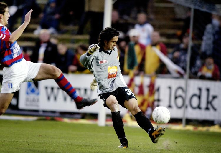 Outstanding. I FCN har de kun godt at sige om Yoshikatsu Kawaguchi, der lukkede 22 mål ind i de 8 kampe, han spillede for Farum-klubben. 