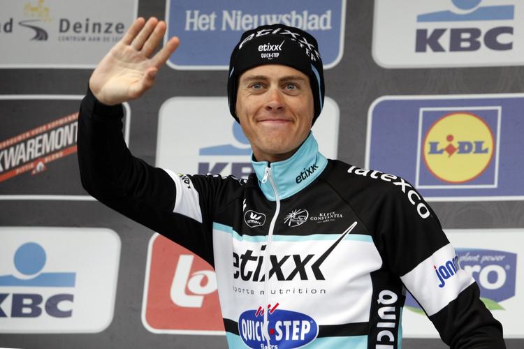 udelukket. Niki Terpstra fra Etixx-Quick Step har vundet de to seneste års Tour of Qatar, men i år er holdet blevet udelukket fra løbet. 