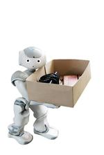 Nao. Robotten som skal fremover skal undervise flygtninge i tysk. Foto: CITEC/Bielefeld Universität 