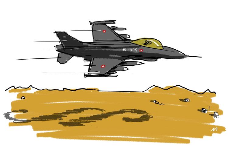 Tegning. Mette Dreyer 