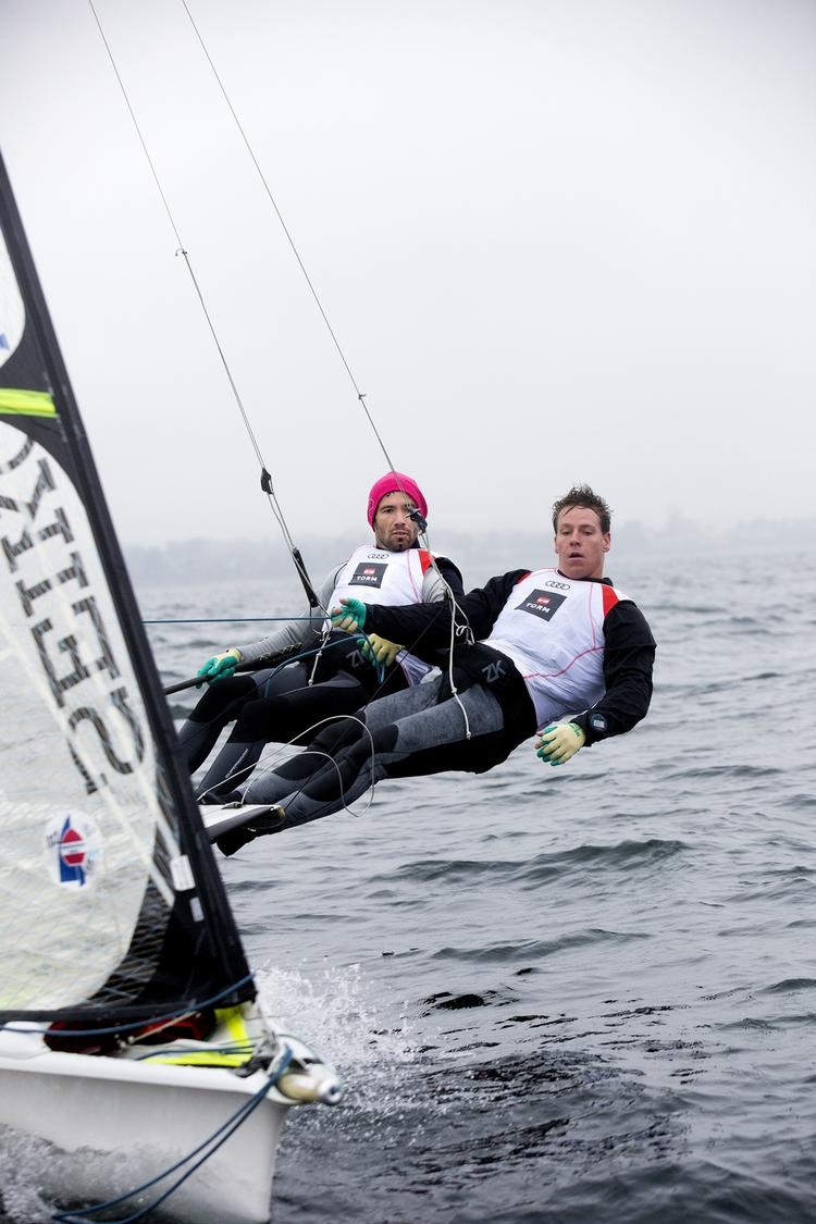 OL-KLAR. Med Anders Thomsen (forrest) som ny gast er Jonas Warrer klar til sin anden OL-deltagelse. Den første gav guld. 