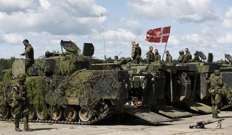 Træning. Som del af et nyt tysk-amerikansk initiativ skal Danmark i endnu højere grad øve sammen med soldater fra Polen og de baltiske lande. Her ses danske tropper under en international militærøvelse i Litauen i 2014. 