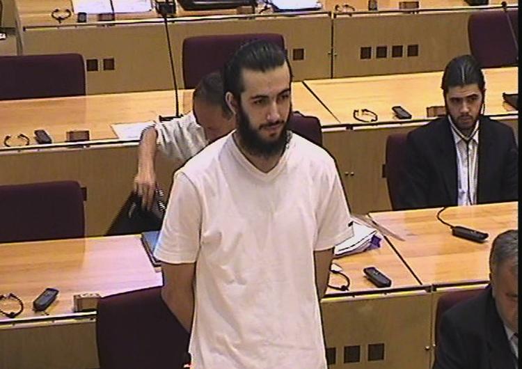 TERRORDØMT. Mirsad Bektasevic under terrorsagen i Sarajevo, hvor han blev idømt 15 års fængsel. Han blev siden overført til afsoning i Sverige, hvor han blev løsladt fire år efter domsafsigelsen. 
