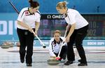 Doping. Helle Simonsen (i midten) har indtaget et forbudt stof. 
