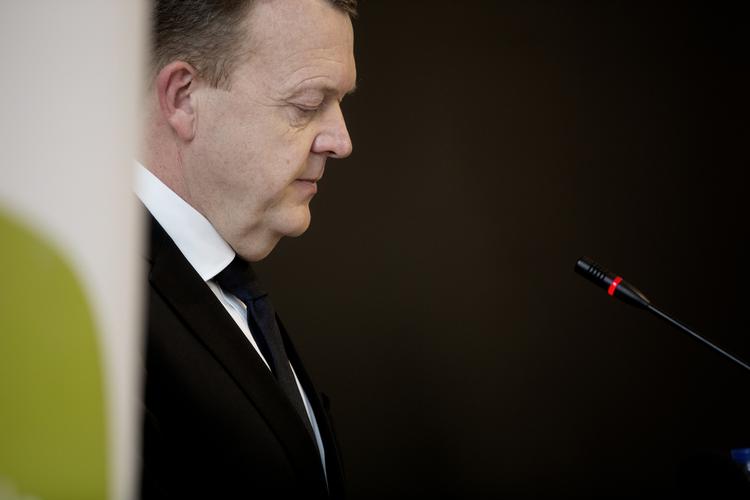 Årsdag. Statminister Lars Løkke Rasmussen taler ved Finn Nørgaard Foreningens konference på Christiansborg. 