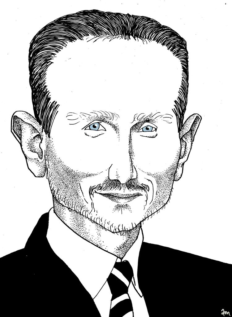Tegning: Anne-Marie Steen Petersen. 