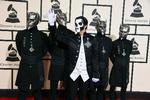Gruppen Ghost ankommer til Grammy-uddelingen. 