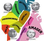 KORT. Ibyen har bedt fire kendte københavnere om at kortlægge hovedstadens stereotyper. 