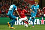 1-0. Benfica løb hovedet mod et betonforsvar, da Zenit Sankt Petersborg var på besøg i Lissabon. 