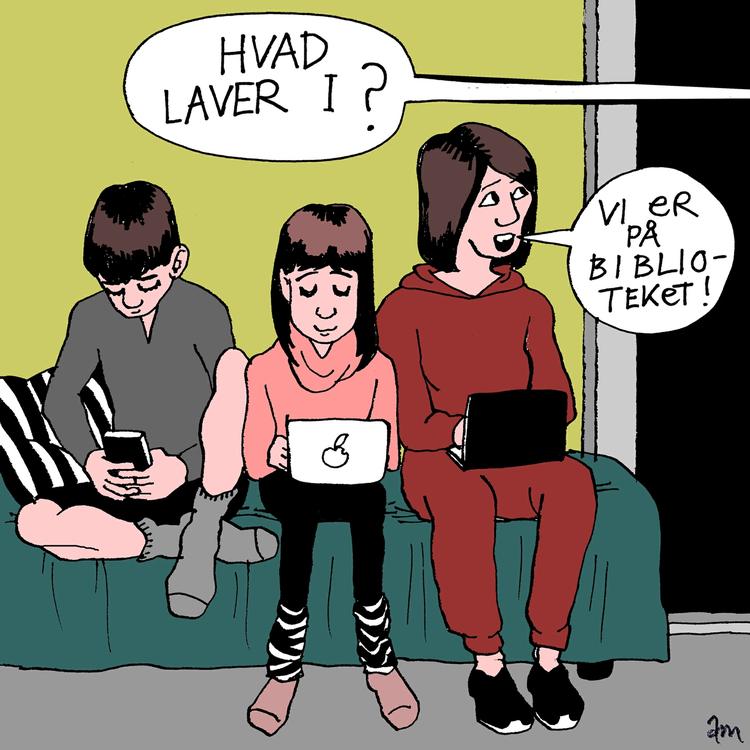 Tegning: Anne-Marie Steen Petersen 