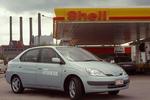 1997. Den første Toyota Prius blev ikke solgt i Danmark. Importøren hentede dog en bil hertil for at få lidt medieomtale. 