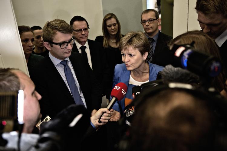 presset. Miljø- og fødevareminister Eva Kjer Hansen beskyldes for at give landbrugsorganisationen Bæredygtigt Landbrug for meget indflydelse. 