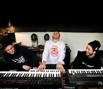 av-av-av. (Fra venstre) August Fenger, Martin Skovbjerg, og Anders Dixen. 