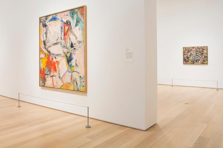 Donation. Jackson Pollocks 'Number 17A' og Willem de Koonings 'Interchanged' kan i dag ses på Art Institute of Chicago, hvortil milliardæren Kim Griffin har udlånt dem. 