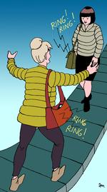 Tegning. Anne-Marie Steen Petersen 