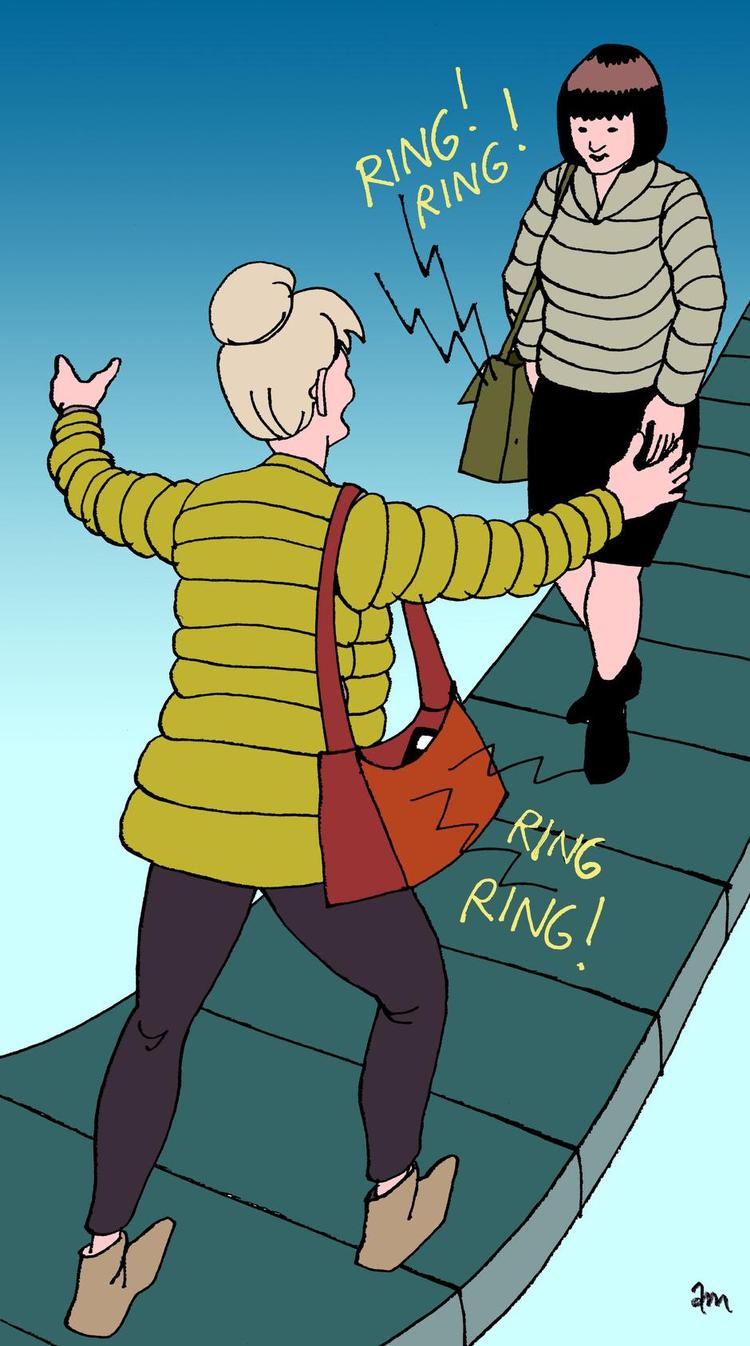 Tegning. Anne-Marie Steen Petersen 