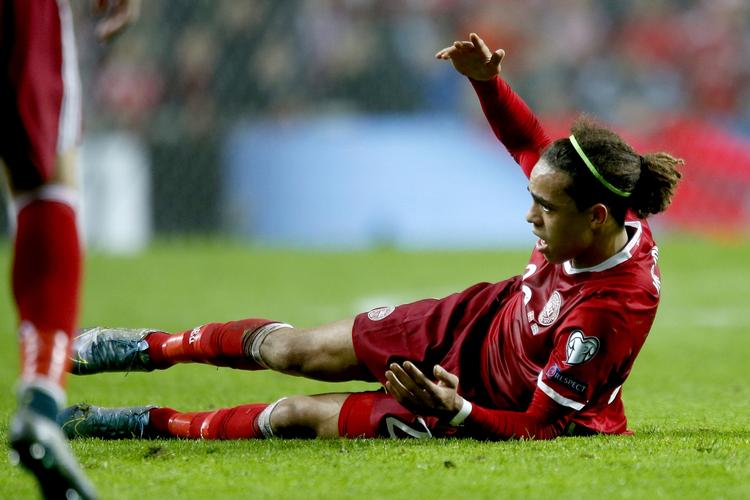 Mål. Det var fjerde gang i denne sæson, Pulsen scorede for Leipzig. 