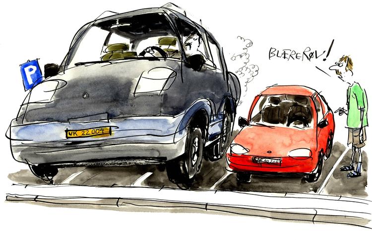 Tegning.Mette Dreyer 
