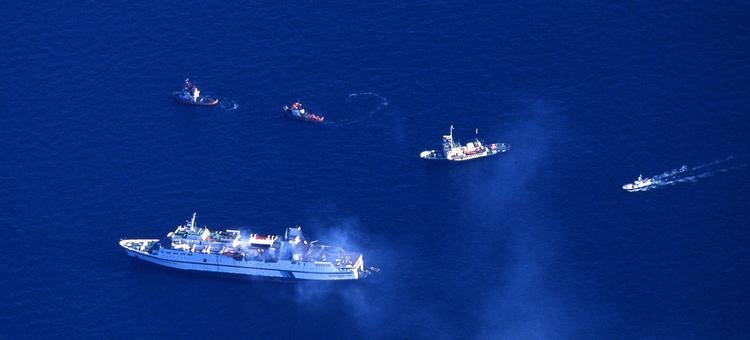 KATASTROFE. 159 omkom, da Scandinavian Star brændte. 