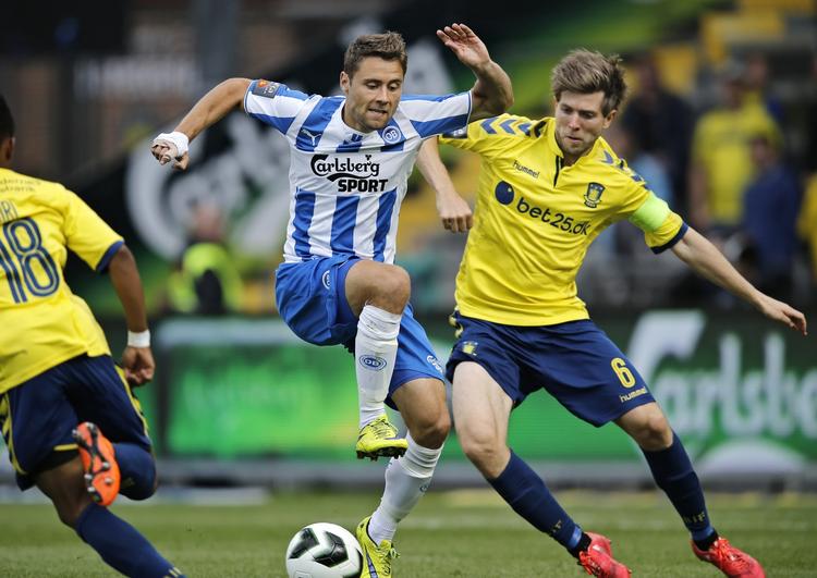 Mål. OB vandt 2-1 i sæsonens første møde med Brøndby, men vestegnsholdet fik revanche med en målfest, da de to hold mødtes i Odense senere på sæsonen. 
