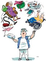 Tegning. Mette Dreyer 