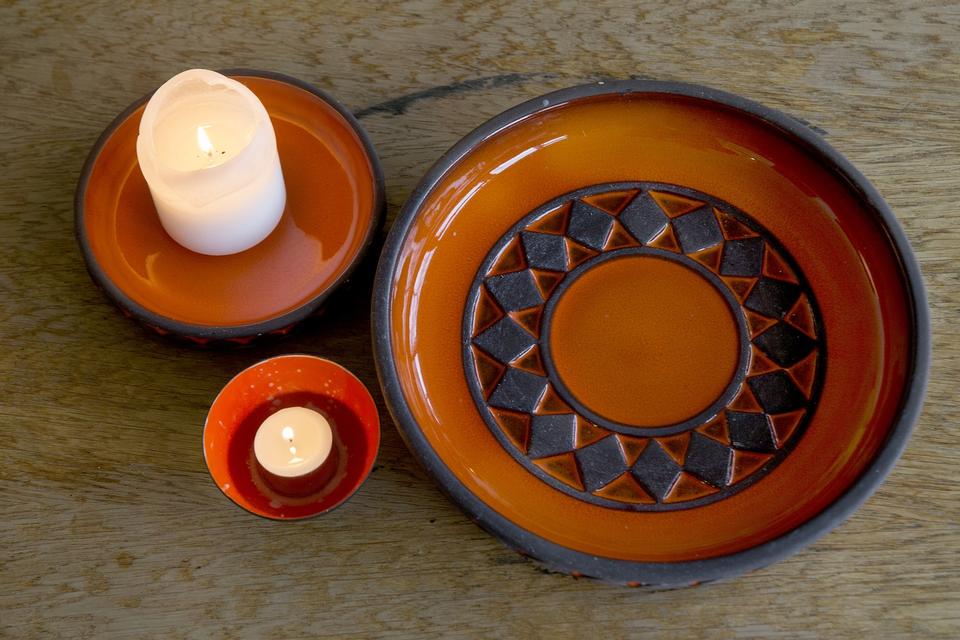 Case bor med retro / Designtillæg