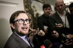 Simon Emil Ammitzbøll repræsenterede Liberal Alliance ved mødet. 