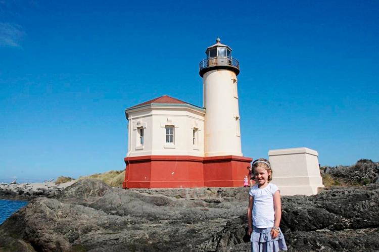USA. Coquille River Light, der ligger ved Bandon i staten Oregon. Læserfoto: Anders Kristensen 