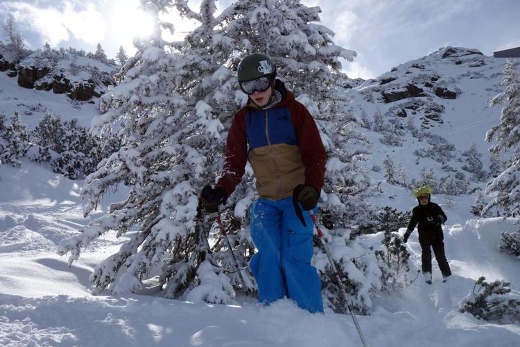 UBERØRT. Med ny lift kan skigæster i Saalbach få adgang til kilometervis af kontrolleret offpiste i Fieberbrunn - det som østrigerne kalder skiruter. 