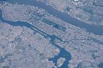 New York som Scott Kelly så det en morgen i maj sidste år. 
