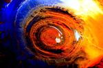 FOTOSAFARI. Turen hen over Jordens overflade har budt på farvestrålende syn for astronauten Scott Kelly, der har fotograferet løs under et et år langt ophold i rummet.. Her er det Richat i Mauretanien, en vulkan, der aldrig gik i udbrud og hvis øverste lag i dag er eroderet bort. 