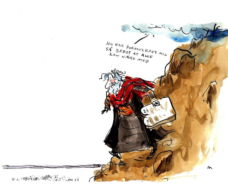 Tegning. Mette Dreyer 