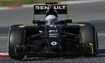 119. Uden at opnå supertider fik Kevin Magnussen testet den nye Renault-racer på Catalunya-banen. 