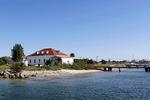 IDYL. Den atomsikrede bunker ligger under dette hus på Peanut Island i Florida. 